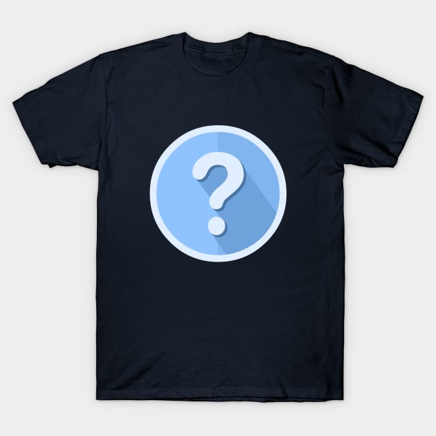 Question Mark Icon T-Shirt by LironPeer
